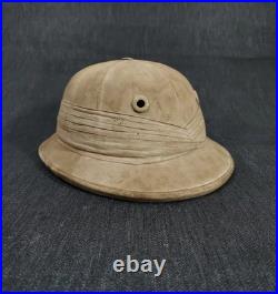 Antique British Colonial Pith Helmet Ranelagh England Colombia Leticia War 1932
