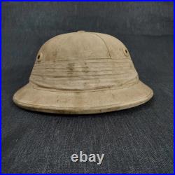 Antique British Colonial Pith Helmet Ranelagh England Colombia Leticia War 1932