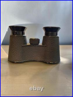 Antique Carl Zeiss Jena Galilean Opera Glasses w Case German Optics Binoculars