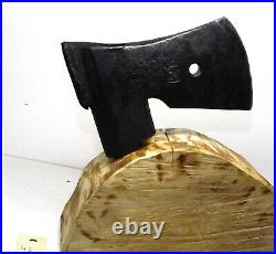 Antique Finnish Army pioneer axe SA Billnäs Bruk Billnas ax collared tool kirves