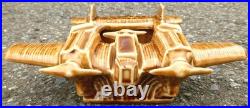Antique Imperial Japanese Aviation Flight School Twin Engine Airplane Ashtray