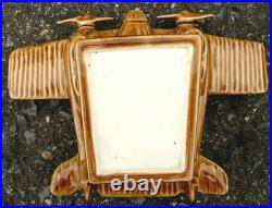 Antique Imperial Japanese Aviation Flight School Twin Engine Airplane Ashtray