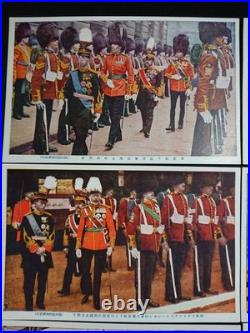 Antique Japan Crown Prince Hirohito 1921 Europe Tour Postcard Set Britain