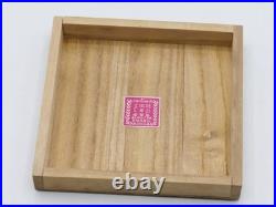 Antique Japanese 1928 Hirohito Enthronement Lacquer Sake Cup Boxed