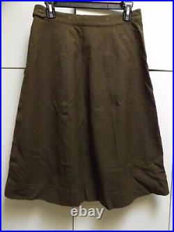 Antique Miss Military Uniform Shirt & Woman's Wool Military Uniform Skirt withName