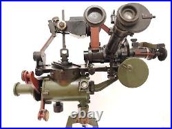 Antique Monumental Wwi Anti Aircraft 76 MM Military German Cannon Sight Command