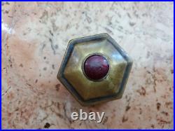 Antique Napoleon Military Uniforms Pull-Out Panorama in Brass Box Belgium FR/NL