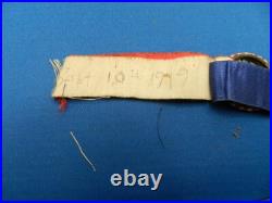 Antique US Army General John J Pershing Welcome Pin WWI, withribbon, dated 9/10/19