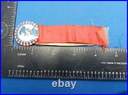 Antique US Army General John J Pershing Welcome Pin WWI, withribbon, dated 9/10/19