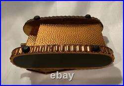 Antique WWI Era US Army Tank Copper Cigarette Holder Snuff Box Officer's Desk