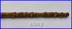 Antique brass-mounted Wood English Military Swagger Stick