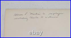 Archive - Glenn L. Martin Co - Charles Williams, Chief Inspector Govt Aircraft