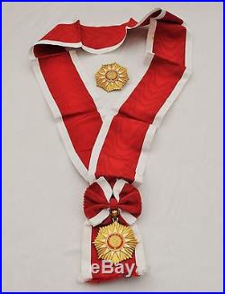Argentina Order Of May 1st Class Grand Cross Set Silver Gilt