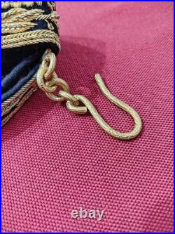 Argentine Navy Admiral Sword Belt Slings MTC France c. 1920 Regulation 1901 Gilt Argentine Navy Admiral Sword Belt Slings MTC France c. 1920 Regulation 1901 Gilt