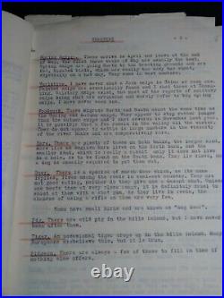 Asiatic Station Gunboat HMS Gnat Game Shooting Ledger, Sept. 1931