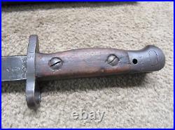 Australian Post WW1 P1907 Bayonet & Scabbard Lithgow 1926 SMLE NO 1 MK 3 Enfield