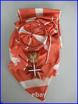 Austria 2nd Rep. Order Of Merit Grand Cross Set. Silver/hallmarked. Cased, Rr