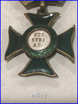 Austria. Order Of St. Stephen, Commanders Breast Badge Instituted 05/05/1764