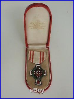 Austria Red Cross Decoration Order 3rd Class. Cased Vf+