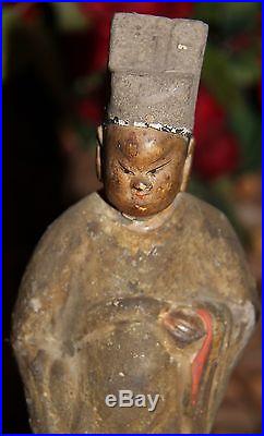 Authentic Estate SaleFrom Shanghai China 9 Chinese Guardian Figure 1930's