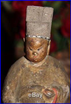 Authentic Estate SaleFrom Shanghai China 9 Chinese Guardian Figure 1930's