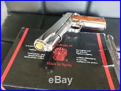 Authentic Replica M1911A1 Chrome Finish Colt. 45 Automatic Pistol Non-Firing Gun