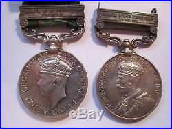 British India North West Frontier Silver Medals 1930 1939, Lot, No Reserve