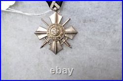 BULGARIA National Order of Miltary Merit VI Class Silver Medal Original