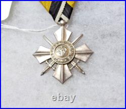 BULGARIA National Order of Miltary Merit VI Class Silver Medal Original