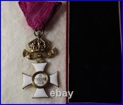 BULGARIA -Royal Order of St. Alexander, IV class, Tsar issue, 1908-1944 Original