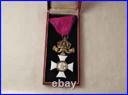 BULGARIA -Royal Order of St. Alexander, IV class, Tsar issue, 1908-1944 Original