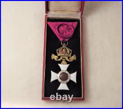 BULGARIA -Royal Order of St. Alexander, IV class, Tsar issue, 1908-1944 Original