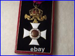 BULGARIA -Royal Order of St. Alexander, IV class, Tsar issue, 1908-1944 Original