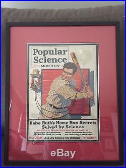 Babe Ruth Complete Magazine Popular Science Monthly October 1921