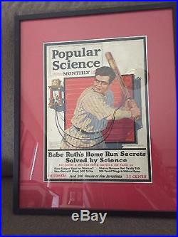 Babe Ruth Complete Magazine Popular Science Monthly October 1921