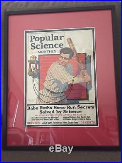 Babe Ruth Complete Magazine Popular Science Monthly October 1921