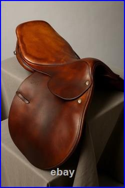 Barnsby Cavalry Saddle British Military Issue 30's- 18 Seat- Original Stamps