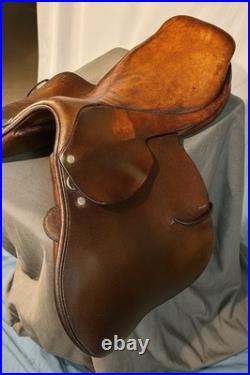 Barnsby Cavalry Saddle British Military Issue 30's- 18 Seat- Original Stamps