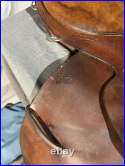 Barnsby Cavalry Saddle British Military Issue 30's- 18 Seat- Original Stamps