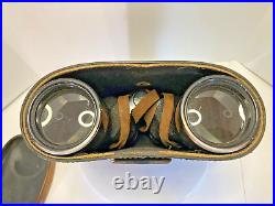 Bausch & Lomb Binoculars 7x50mm pre-WWII 1923 with leather case and strap