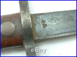 Bayonet / Sword / Dagger Dutch Netherlands MARKED Triangular Blade 1895