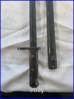 Belgian Bayonet M 1916/35 With Original Scabbard