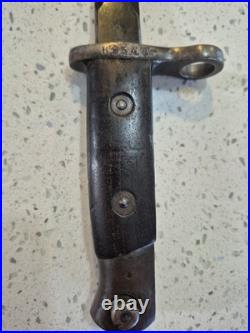 Belgian M1916 Bayonet With Scabbard