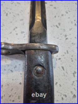 Belgian M1916 Bayonet With Scabbard