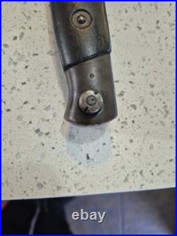 Belgian M1916 Bayonet With Scabbard