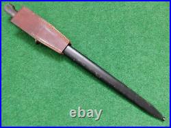 Belgian M24 Export Bayonet With Scabbard And Frog