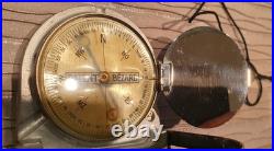 Bezard Compass M 22 (1922-1928) Large Model II Stainless Steel In Original Case