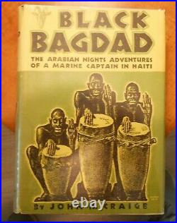 Black Bagdad By John H. Craige Narrative Of A Marine In Haiti Very Good Cond