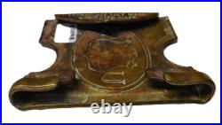 Blimp Airships US Naval Air Station Lakehurst NJ. Brass Belt Buckle Hindenburg