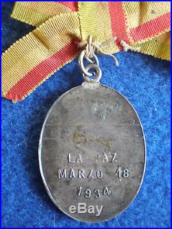 Bolivia Medal of the Association for Prisoners of War 1934 (Chaco War)